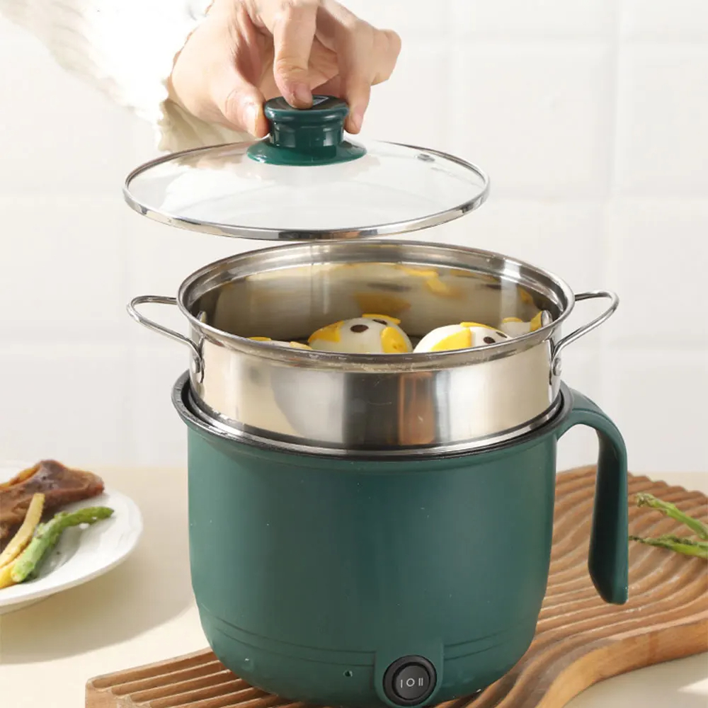 double layer mini cooking hot pot